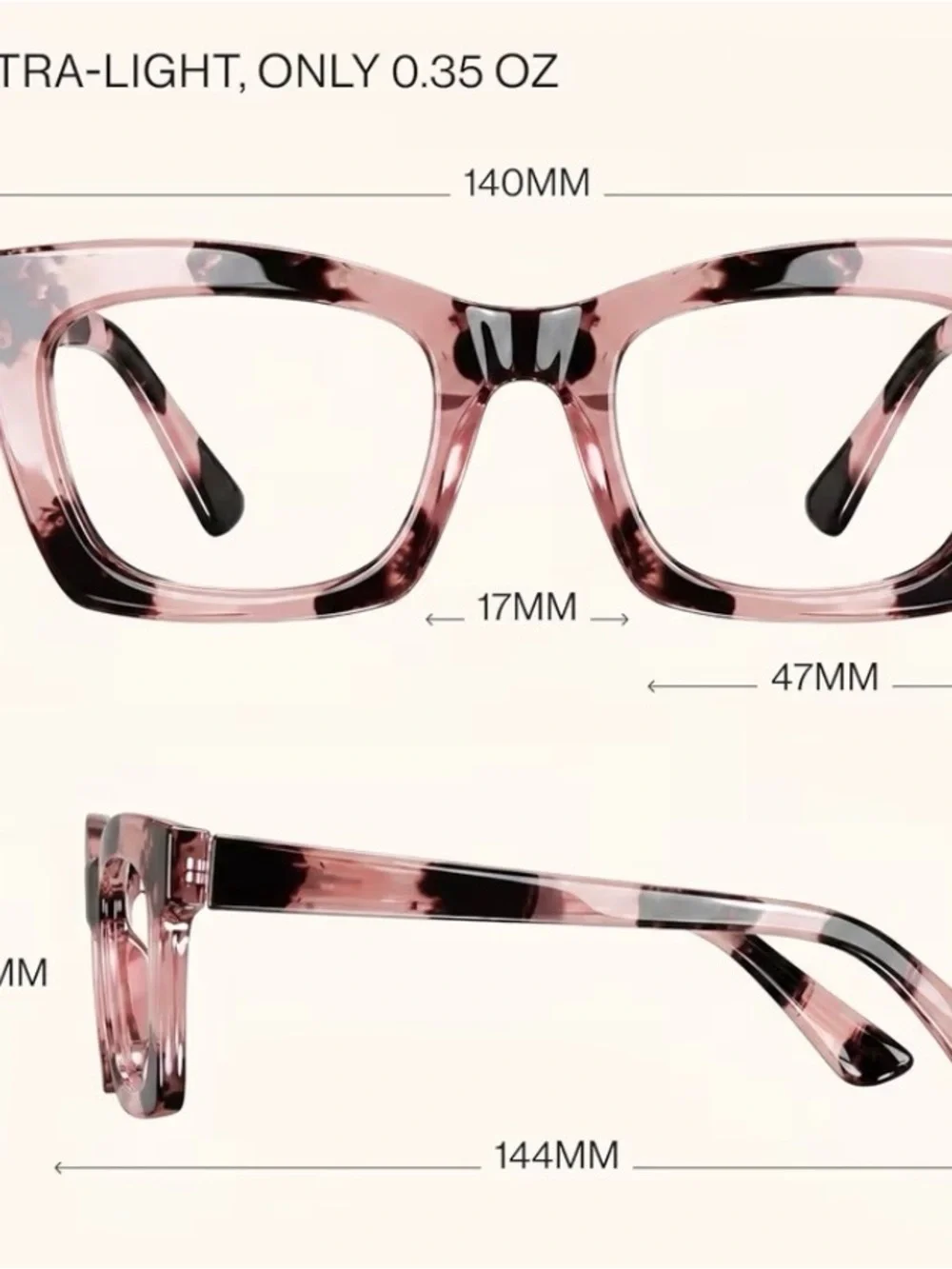 Style Reading Glasses -1.25